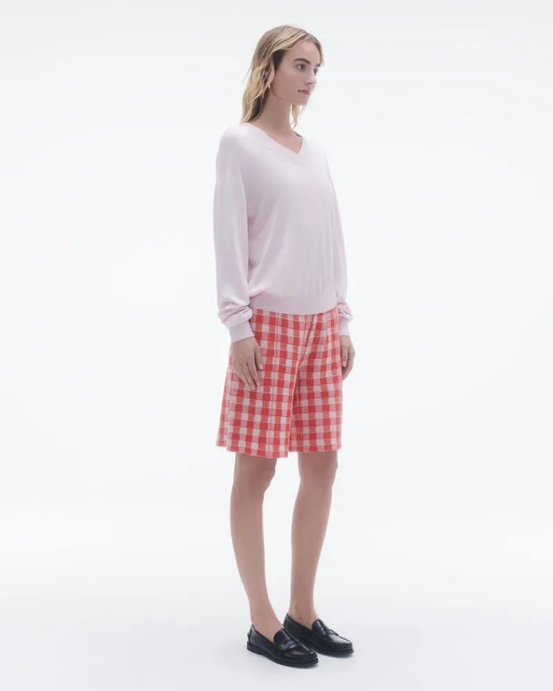 Women Guest In Residenc Tops & Sweaters>The V in Silk/Linen