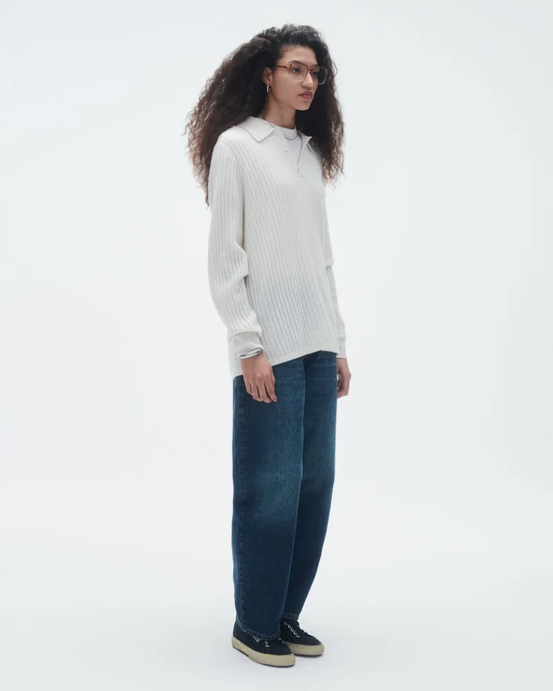 Women Guest In Residenc Tops & Sweaters | Tops & Sweaters>Theo Waffle Polo
