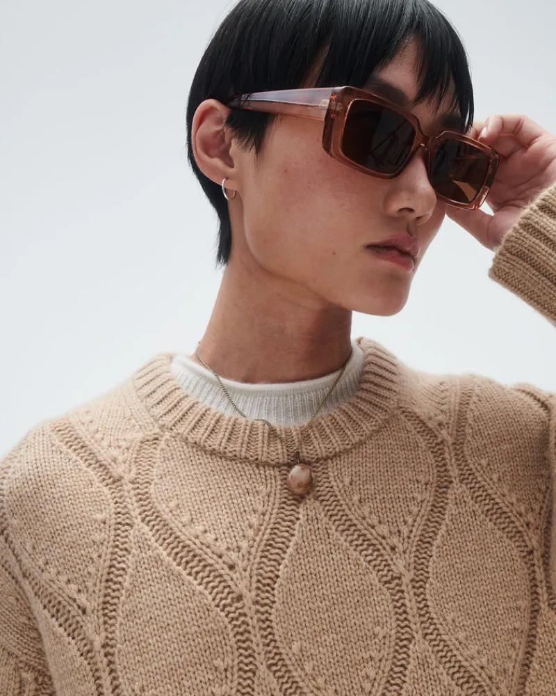 Women Guest In Residenc Tops & Sweaters>Wavy Cozy Crew