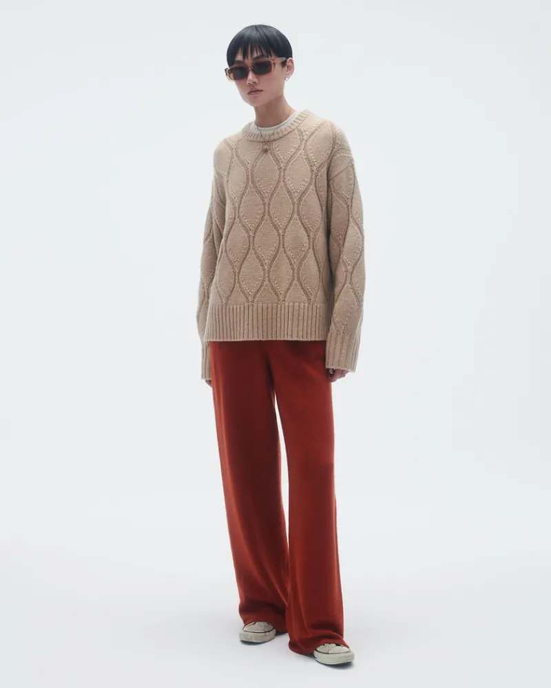 Women Guest In Residenc Tops & Sweaters>Wavy Cozy Crew